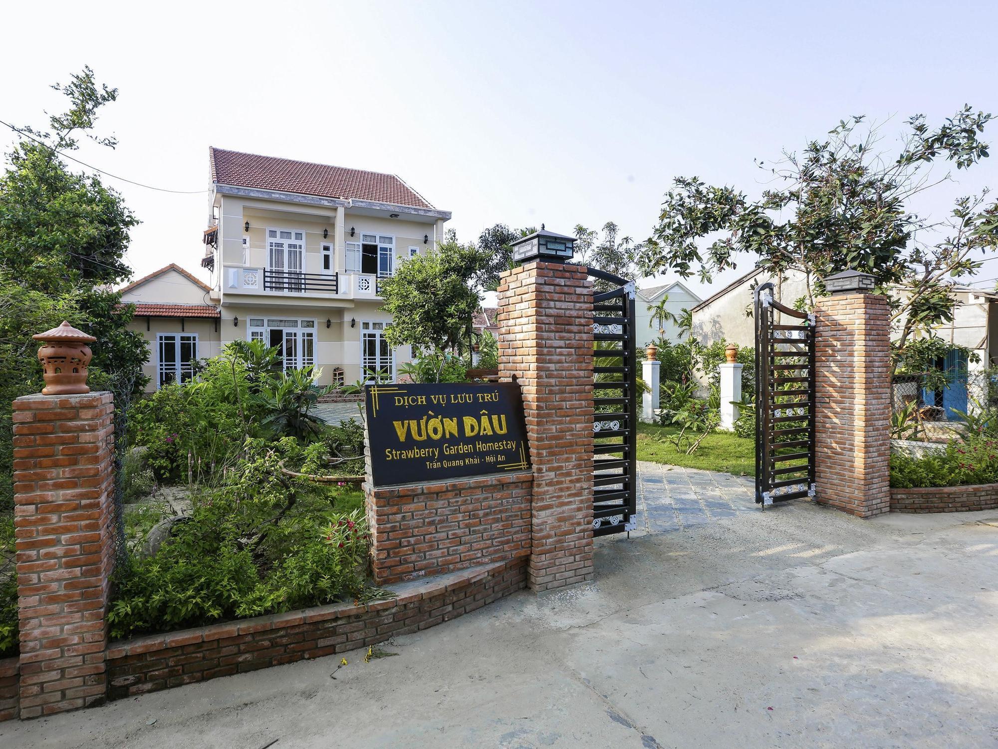 Strawberry Garden Homestay Hoi An Exterior foto